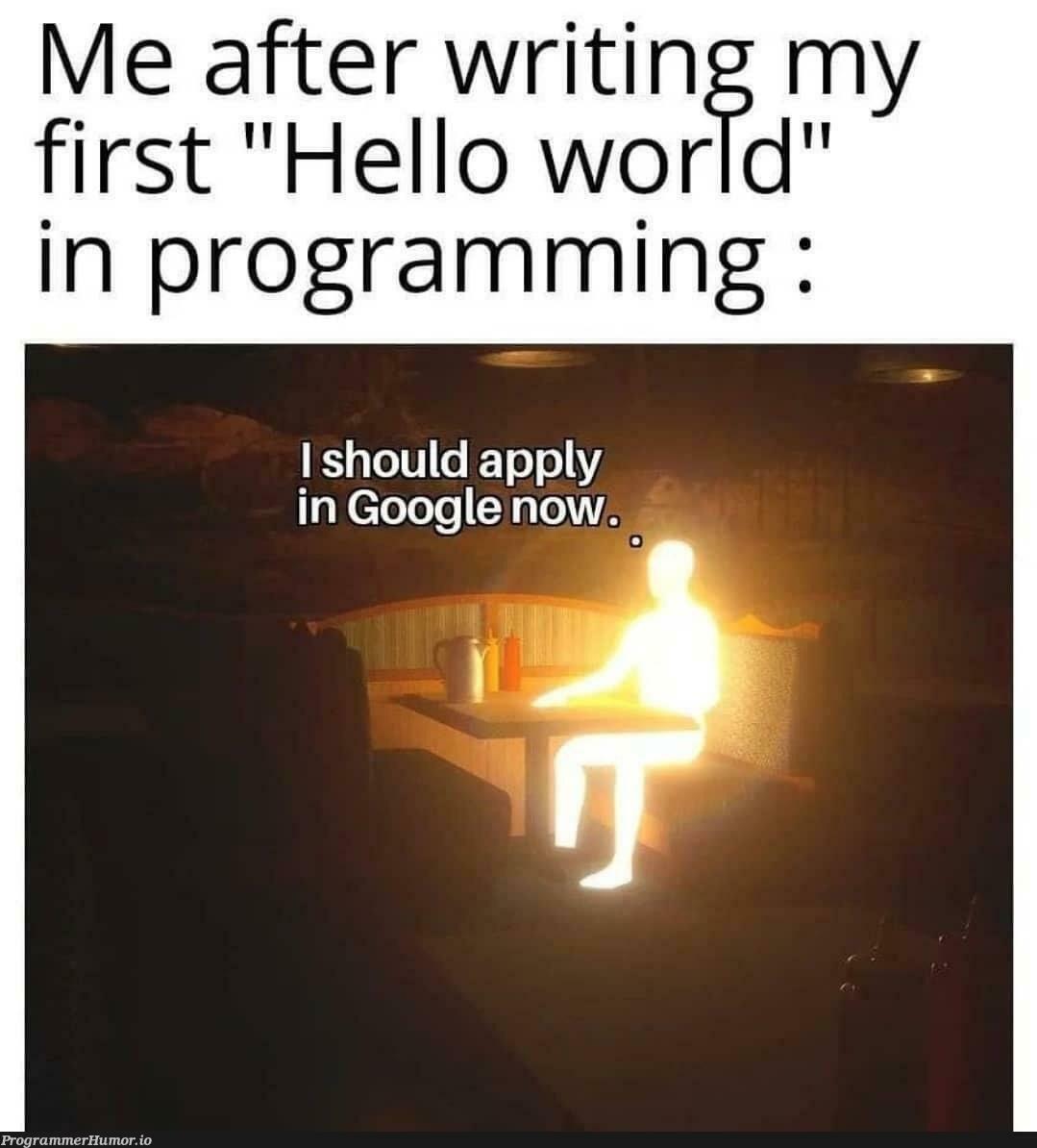 Google doesn't deserve such a pro. | programming-memes, program-memes, google-memes | ProgrammerHumor.io