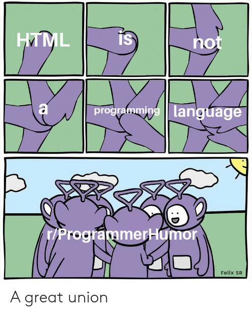 We are one | ProgrammerHumor.io