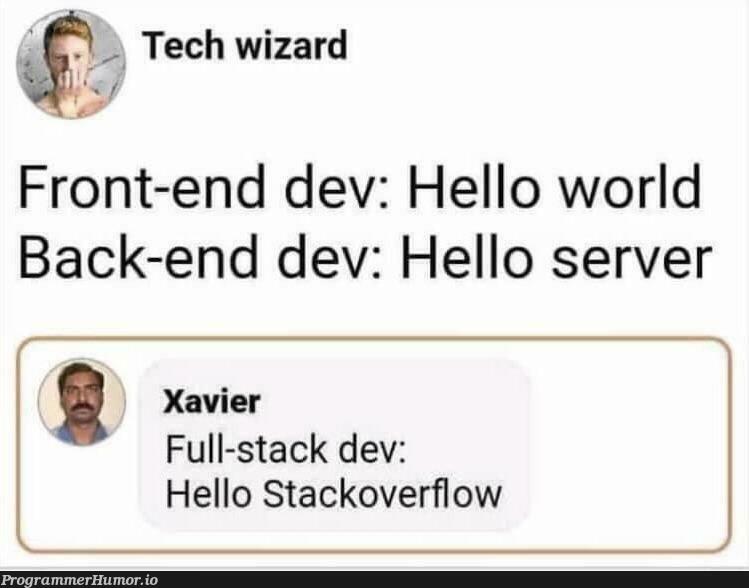 Hello Reddit… | tech-memes, stackoverflow-memes, stack-memes, server-memes, overflow-memes, reddit-memes, front-end-memes, back-end-memes, full-stack-memes | ProgrammerHumor.io