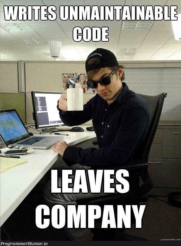 Legacy code likabaws 😎 | code-memes, aws-memes | ProgrammerHumor.io