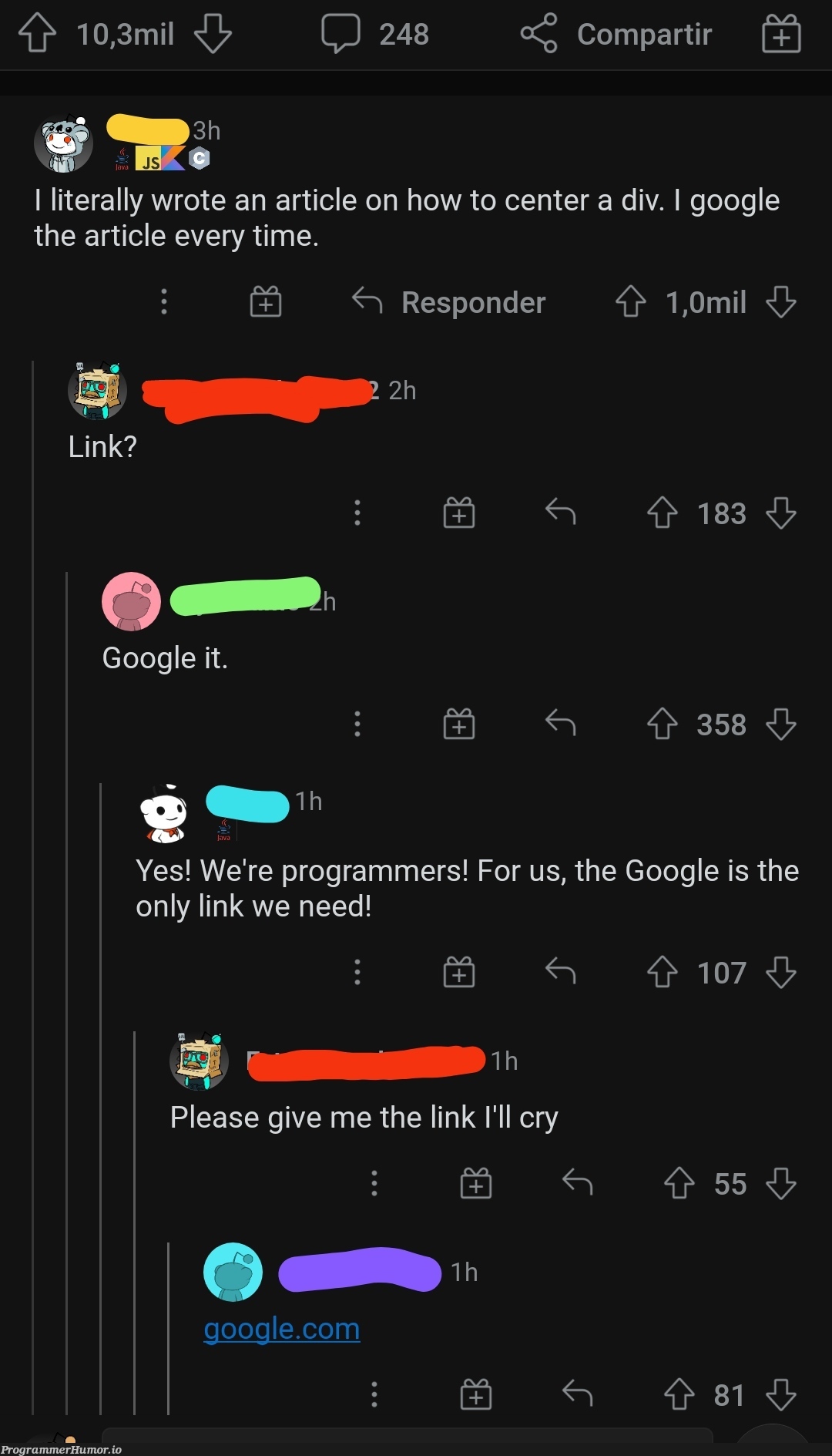 I wonder if this guy is still alive | programmer-memes, program-memes, google-memes, div-memes | ProgrammerHumor.io