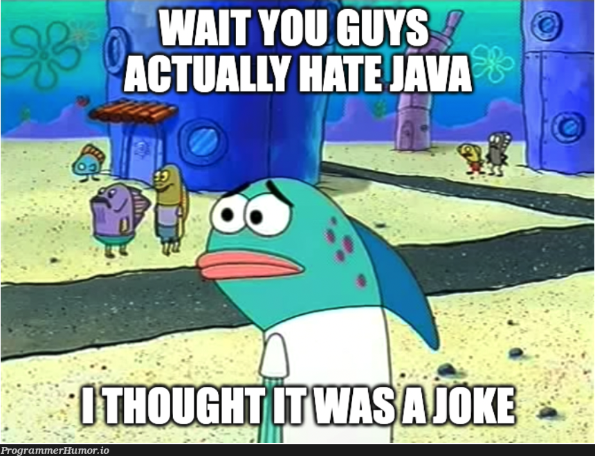 poor java | java-memes | ProgrammerHumor.io