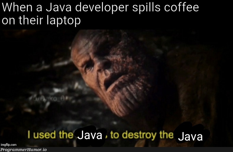 Funny title | developer-memes, java-memes, laptop-memes | ProgrammerHumor.io