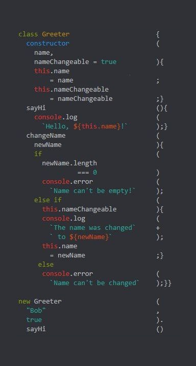 When you're a JavaScript developer, but you like Python syntax more. | developer-memes, javascript-memes, java-memes, python-memes, javascript dev-memes, error-memes, console-memes | ProgrammerHumor.io