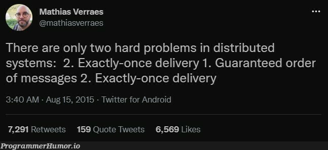 two hard problems | android-memes, twitter-memes, retweet-memes | ProgrammerHumor.io