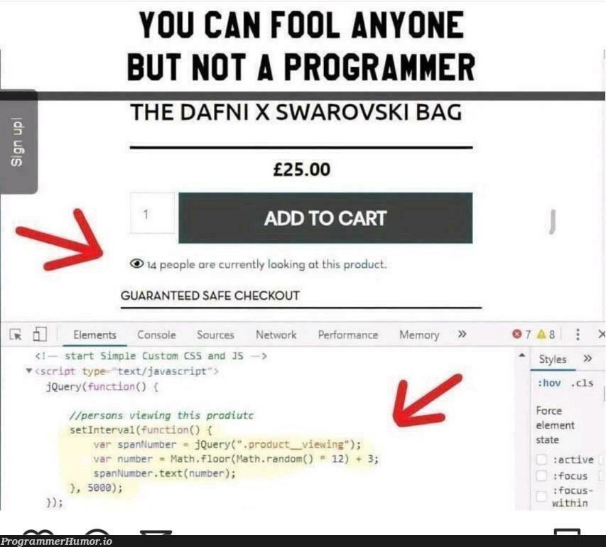 Don’t need to be a programmer to know that’s bullshit. | programmer-memes, program-memes, jquery-memes, random-memes, network-memes, query-memes, console-memes, product-memes | ProgrammerHumor.io