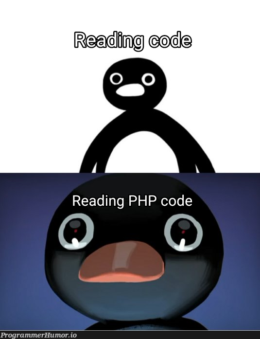 I will never understand people who code in PHP | code-memes, php-memes | ProgrammerHumor.io