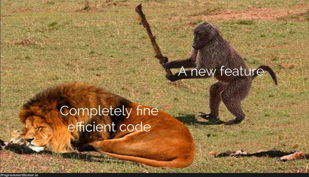 Going back to tinker with an old project | ProgrammerHumor.io