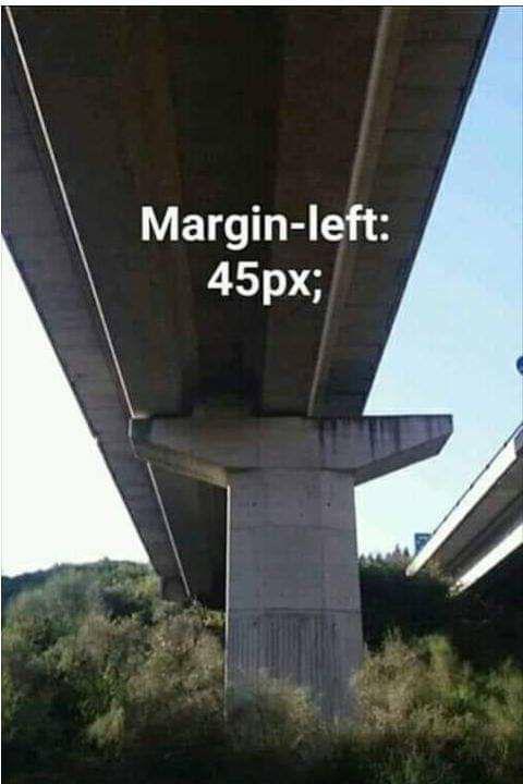 Margin-left | ProgrammerHumor.io