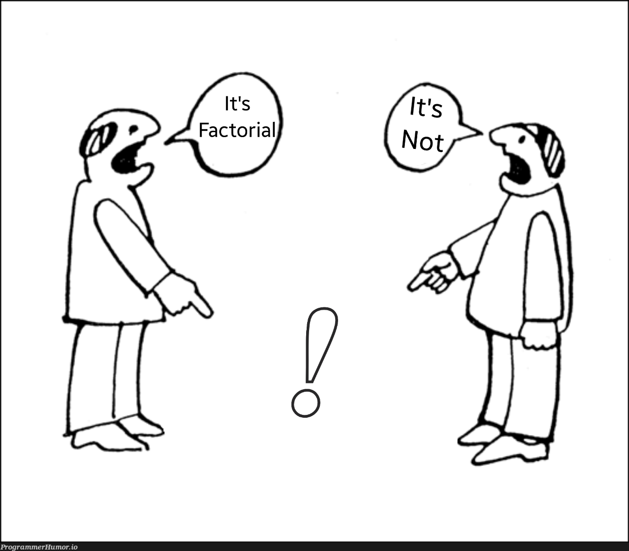 This is not an Example of Disagreement | ProgrammerHumor.io