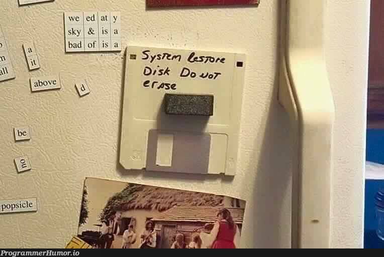 Do not erase. | ProgrammerHumor.io