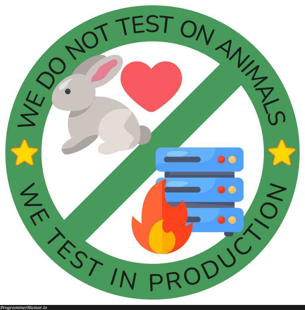 I've made a new sticker, so your projects has no problems with environmental organizations | ProgrammerHumor.io