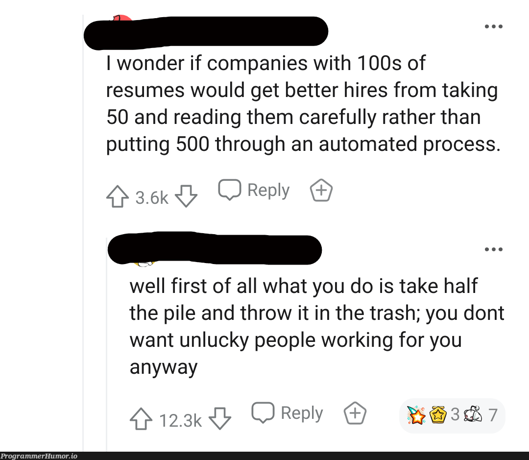 HR process | IT-memes | ProgrammerHumor.io