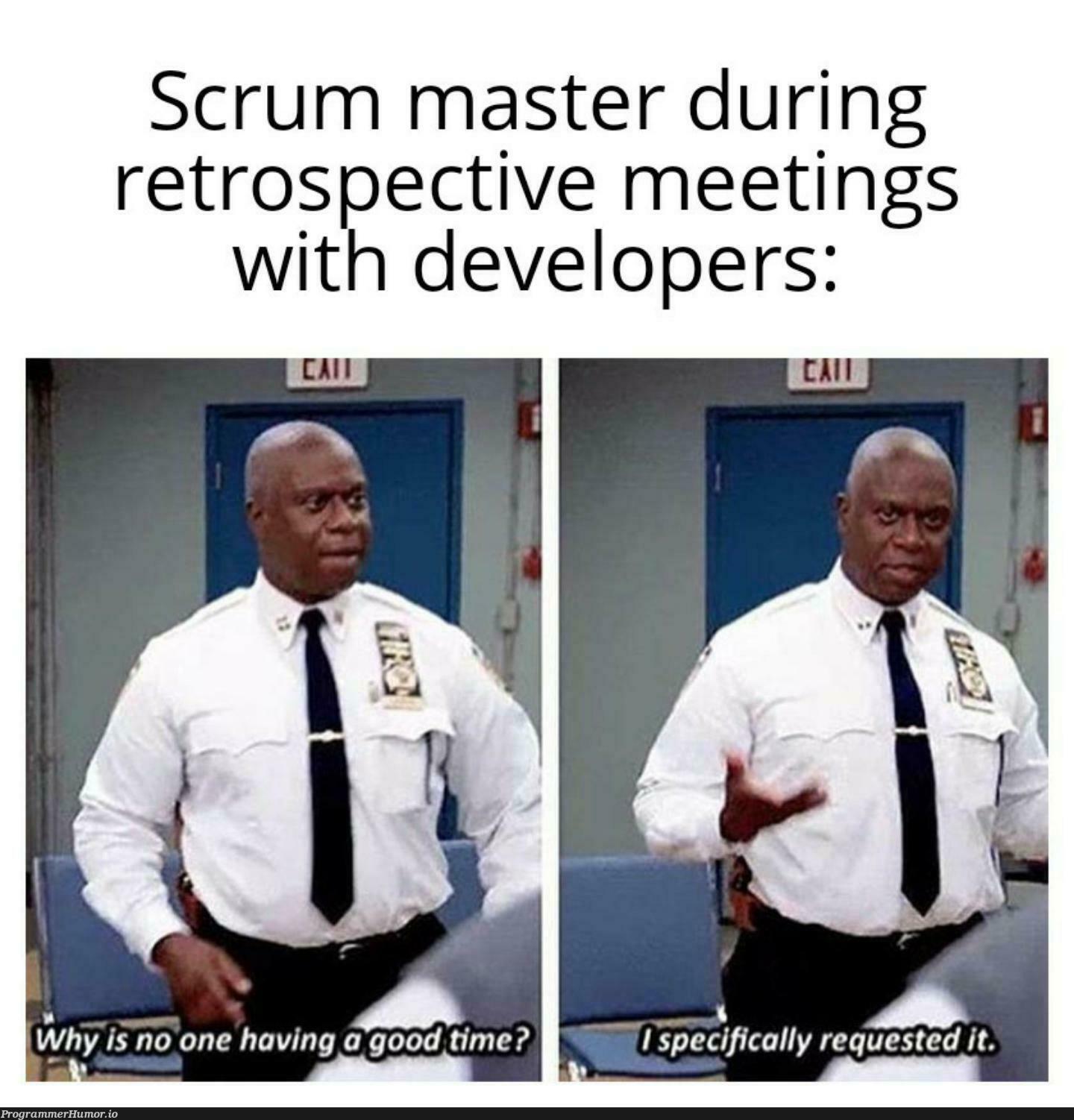 For me, it's just watching an endless debate between 'High ranks' | developer-memes | ProgrammerHumor.io