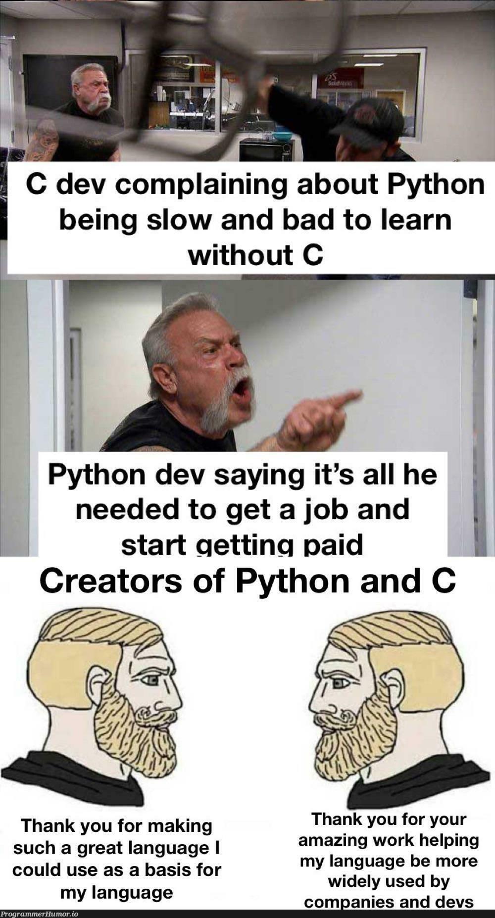 All Tools Are Good | python-memes, devs-memes, c-memes, ide-memes, language-memes | ProgrammerHumor.io