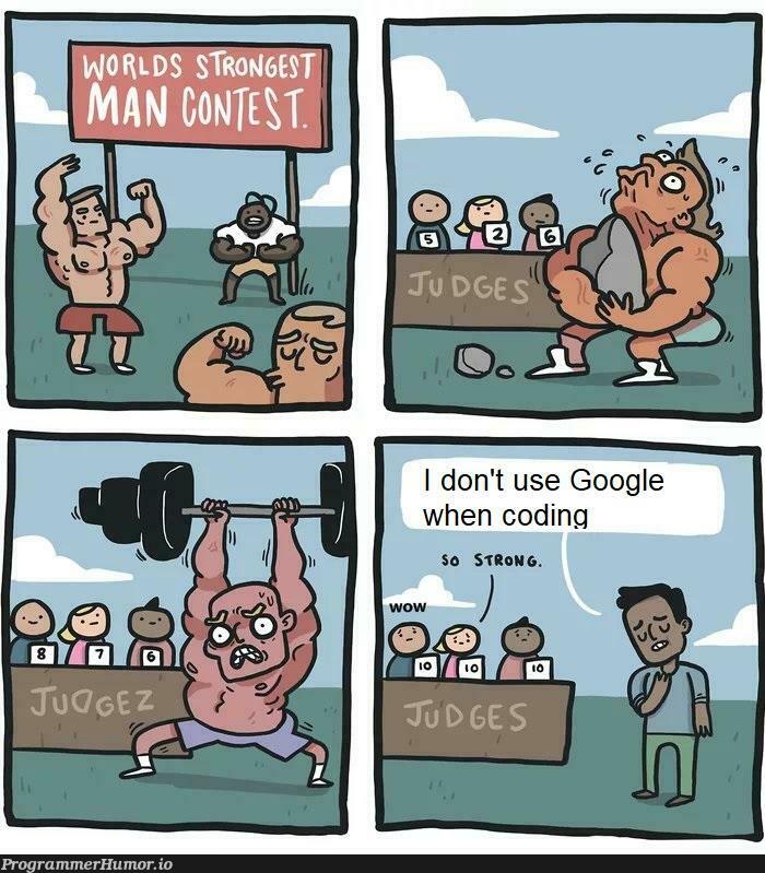 I don't use StackOverflow either | coding-memes, stackoverflow-memes, stack-memes, google-memes, overflow-memes | ProgrammerHumor.io