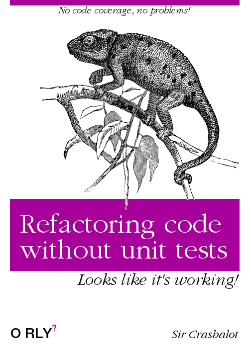 Working with a legacy code base | code-memes, test-memes, tests-memes, crash-memes | ProgrammerHumor.io