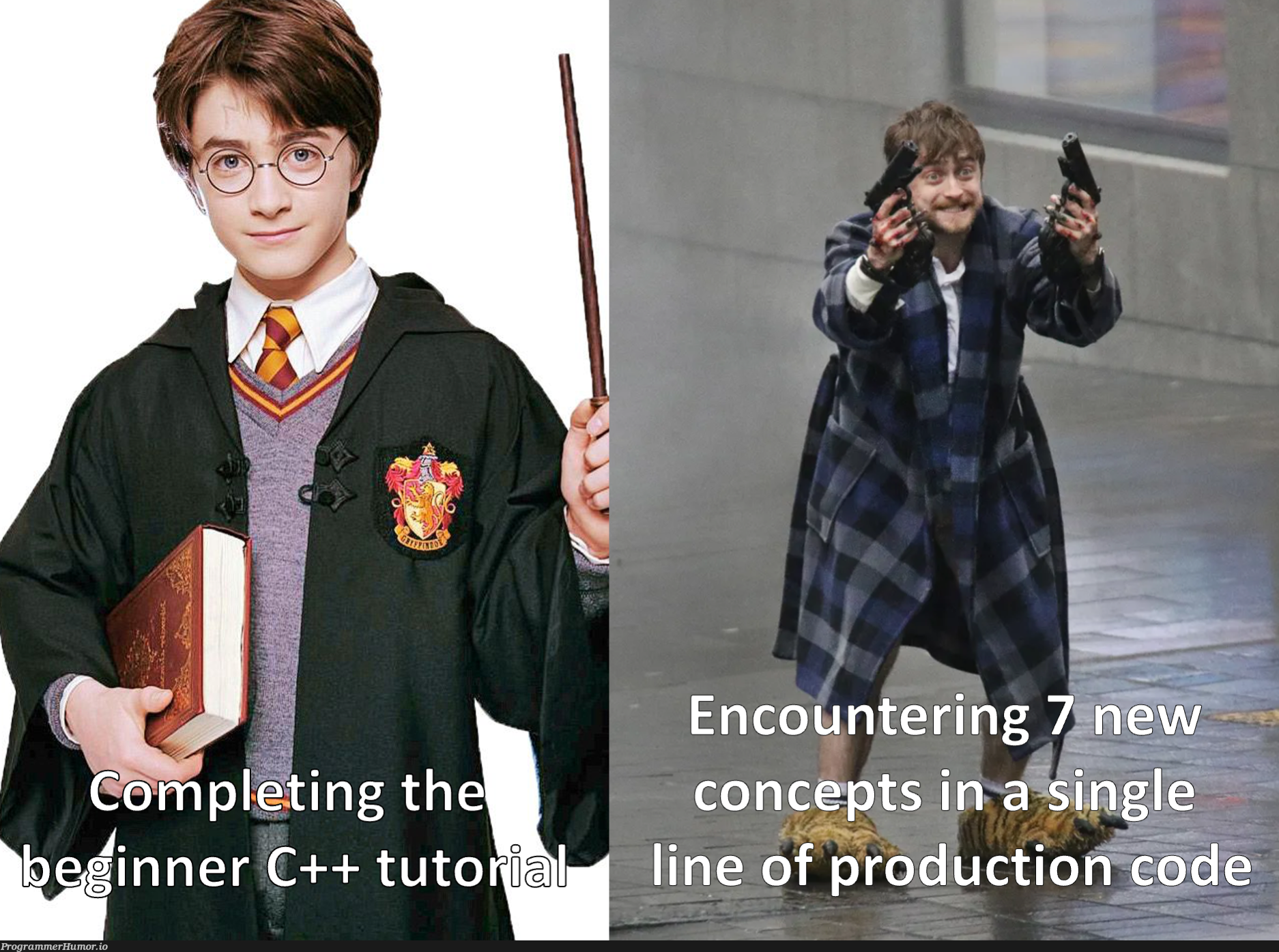 int and double? F*#?% you we don't do that here | code-memes, c++-memes, production-memes, product-memes | ProgrammerHumor.io