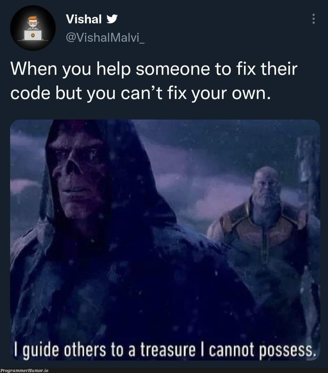 It appears not to be only me. | code-memes, fix-memes, IT-memes, ide-memes | ProgrammerHumor.io