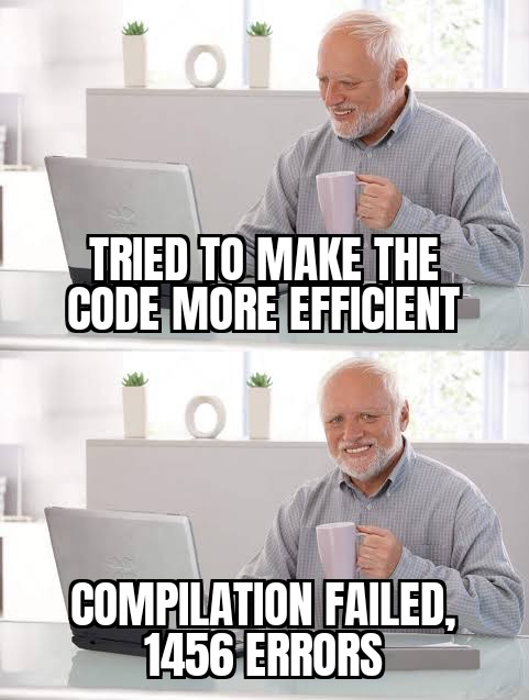 lesson learned : don't fix something that's not broken | fix-memes | ProgrammerHumor.io