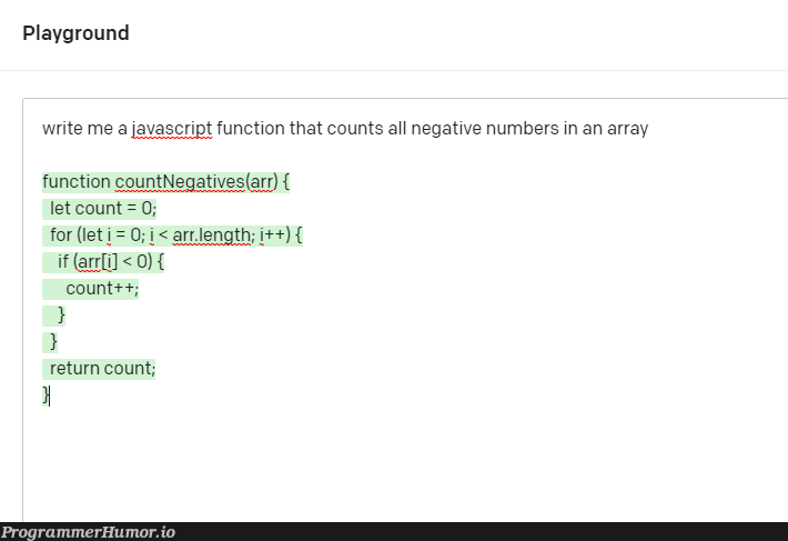 I have found the ultimate cheat code for coding! (OpenAI text generator) | coding-memes, javascript-memes, code-memes, java-memes, array-memes, function-memes | ProgrammerHumor.io