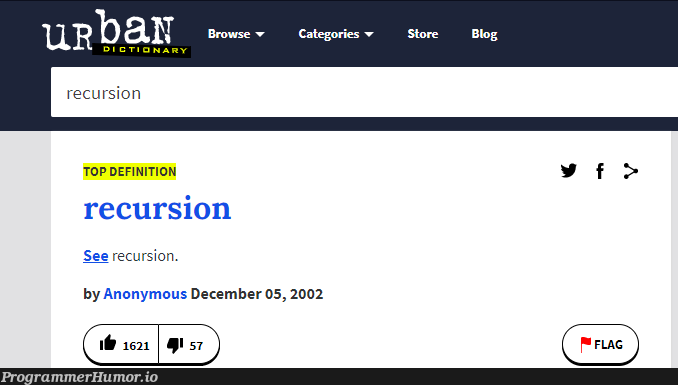 A true classic | class-memes, recursion-memes | ProgrammerHumor.io