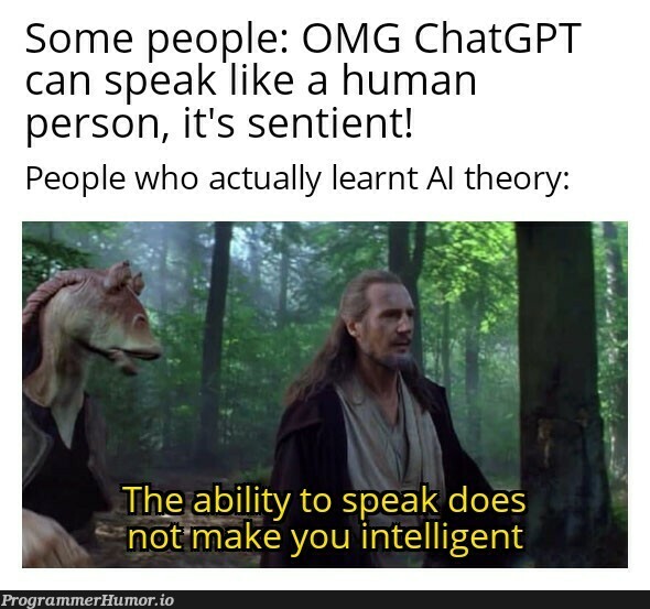 Speaking on the topic at hand | ProgrammerHumor.io