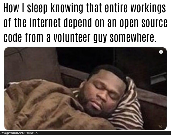 A peaceful night | code-memes, internet-memes, open source-memes, source code-memes | ProgrammerHumor.io