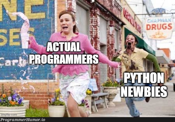 Please stop talking about your scripting language.... | language-memes | ProgrammerHumor.io