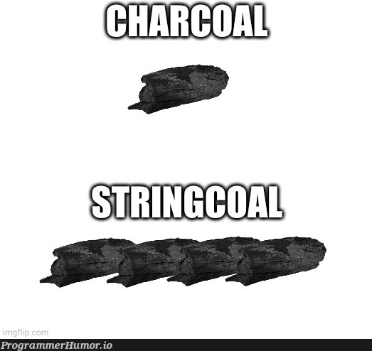 And one charcoal is 8 bitcoals | ProgrammerHumor.io