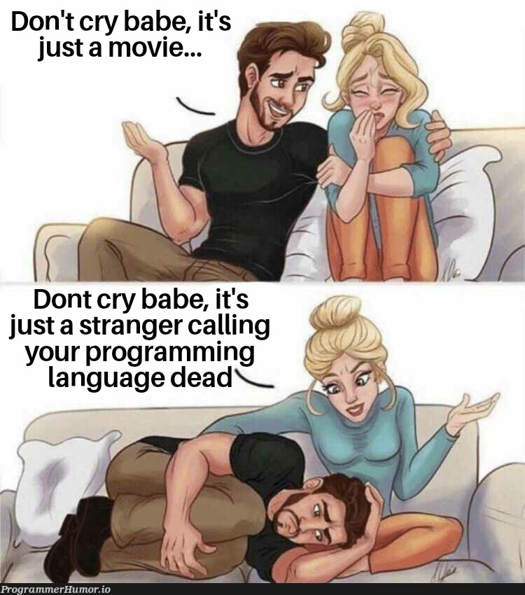 Hold me | programming-memes, program-memes, language-memes | ProgrammerHumor.io