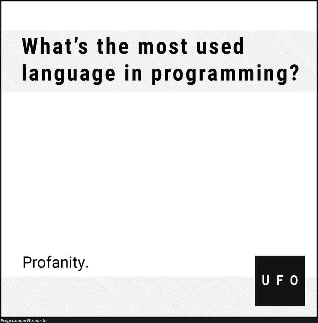 Wins by a huge margin | programming-memes, program-memes, language-memes | ProgrammerHumor.io