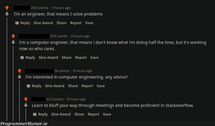 That felt a little bit too specific | computer-memes, engineer-memes, engineering-memes, stackoverflow-memes, stack-memes, rest-memes, overflow-memes | ProgrammerHumor.io