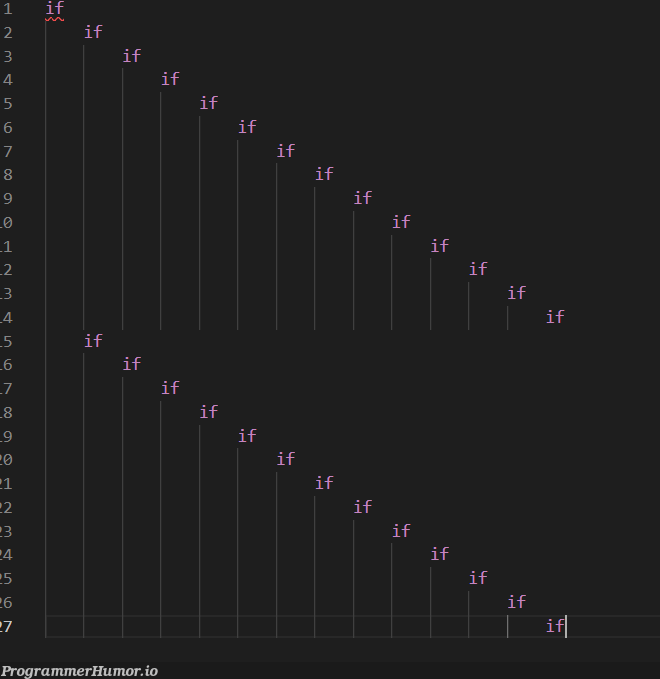 if | ProgrammerHumor.io