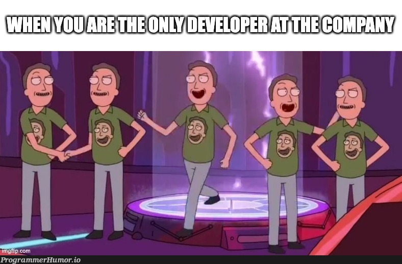 Well, of course I know him. He's me. | ProgrammerHumor.io