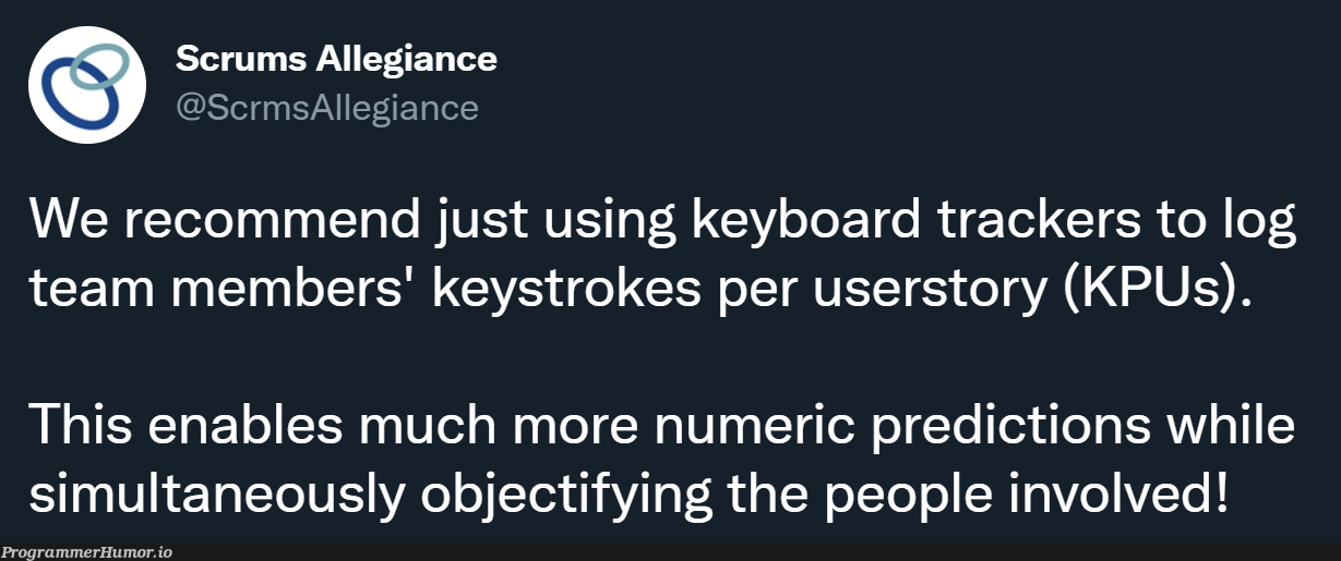 The hot new productivity metric | object-memes, product-memes | ProgrammerHumor.io