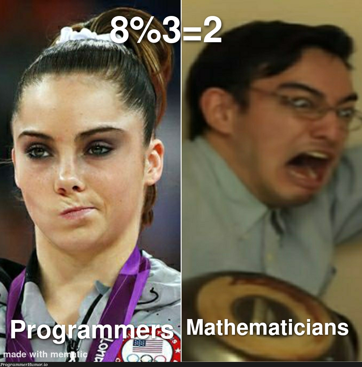 Programmers vs Mathematicians (Shitpost) | programmer-memes, program-memes | ProgrammerHumor.io