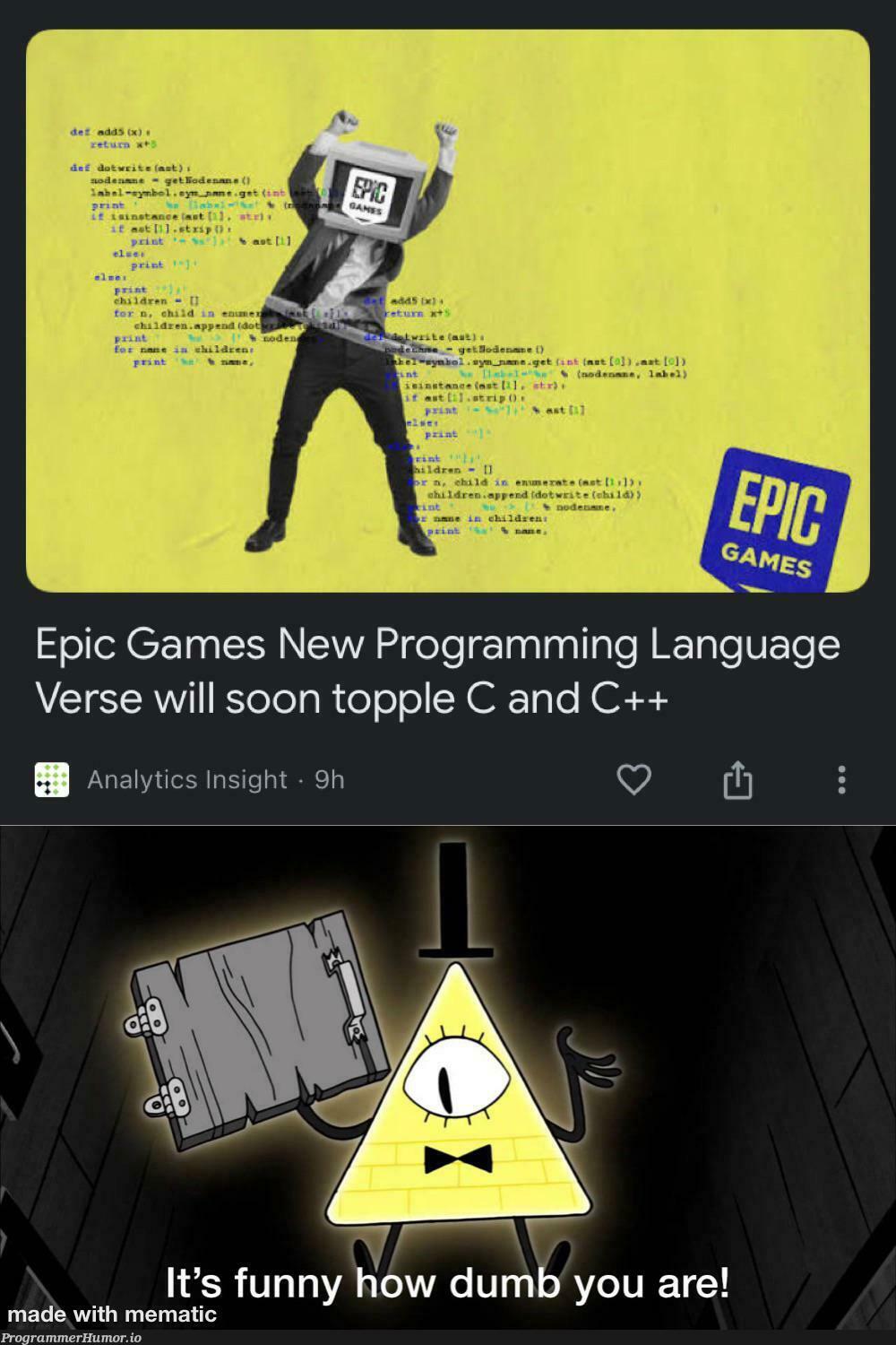 Guys get ready for another thing that’s not gonna happen | programming-memes, program-memes, c++-memes, c-memes, language-memes, cs-memes, programming language-memes | ProgrammerHumor.io