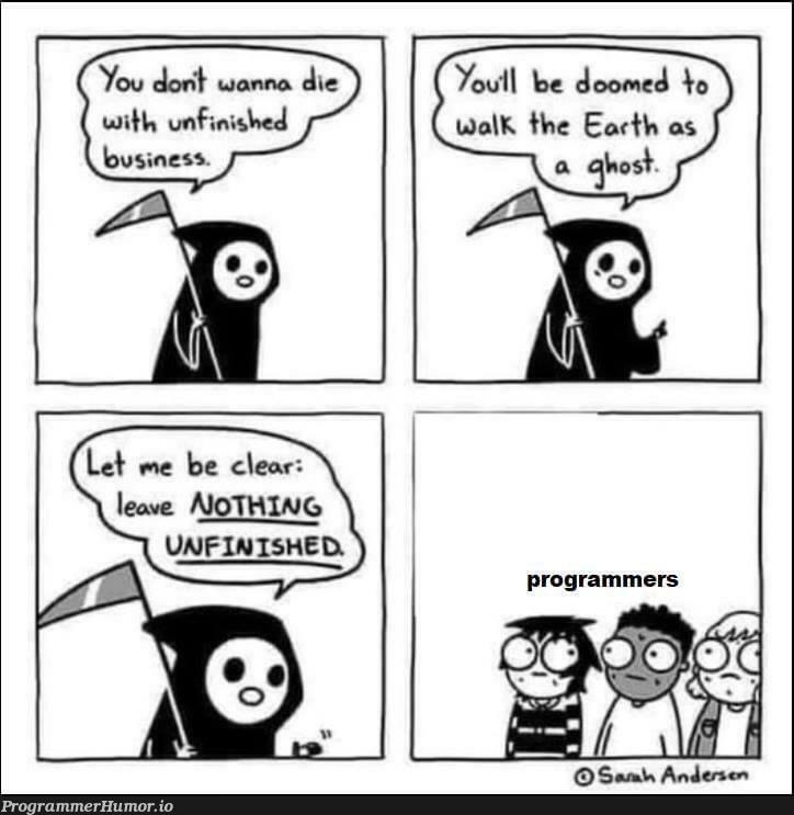 Let the haunting begin then | ProgrammerHumor.io