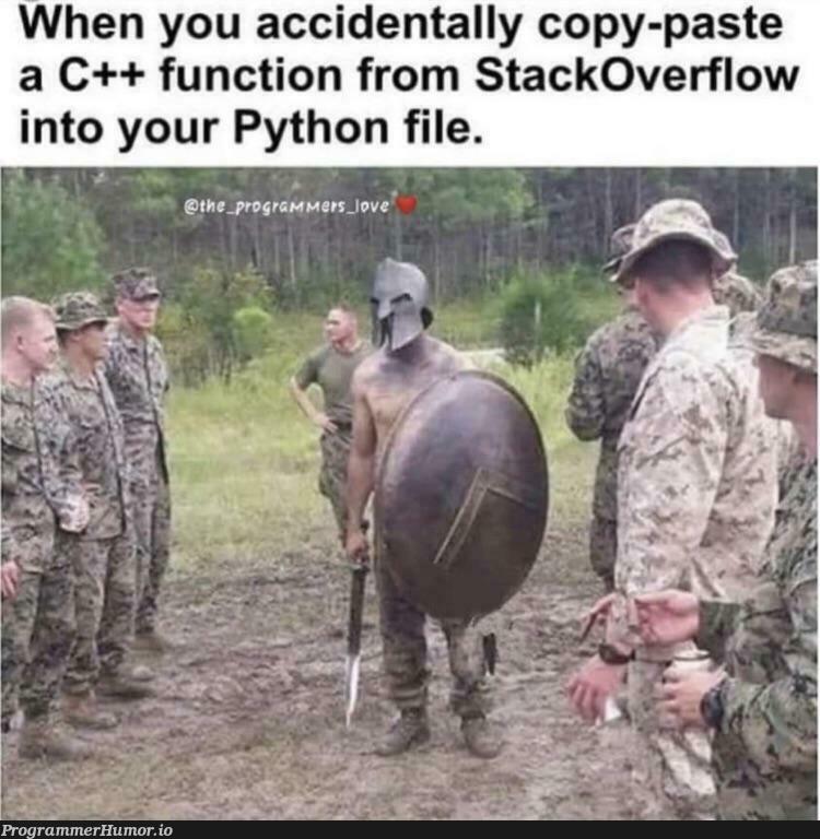 Well it happend once | programmer-memes, python-memes, stackoverflow-memes, stack-memes, program-memes, c++-memes, function-memes, overflow-memes, IT-memes, ide-memes | ProgrammerHumor.io