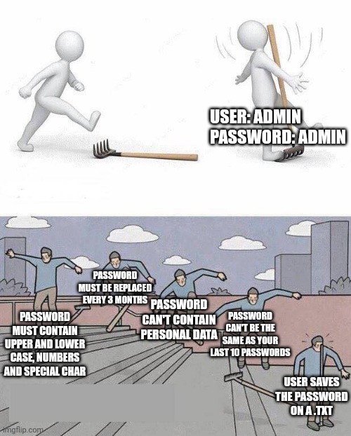 I see this way too often at work... | password-memes, rds-memes | ProgrammerHumor.io