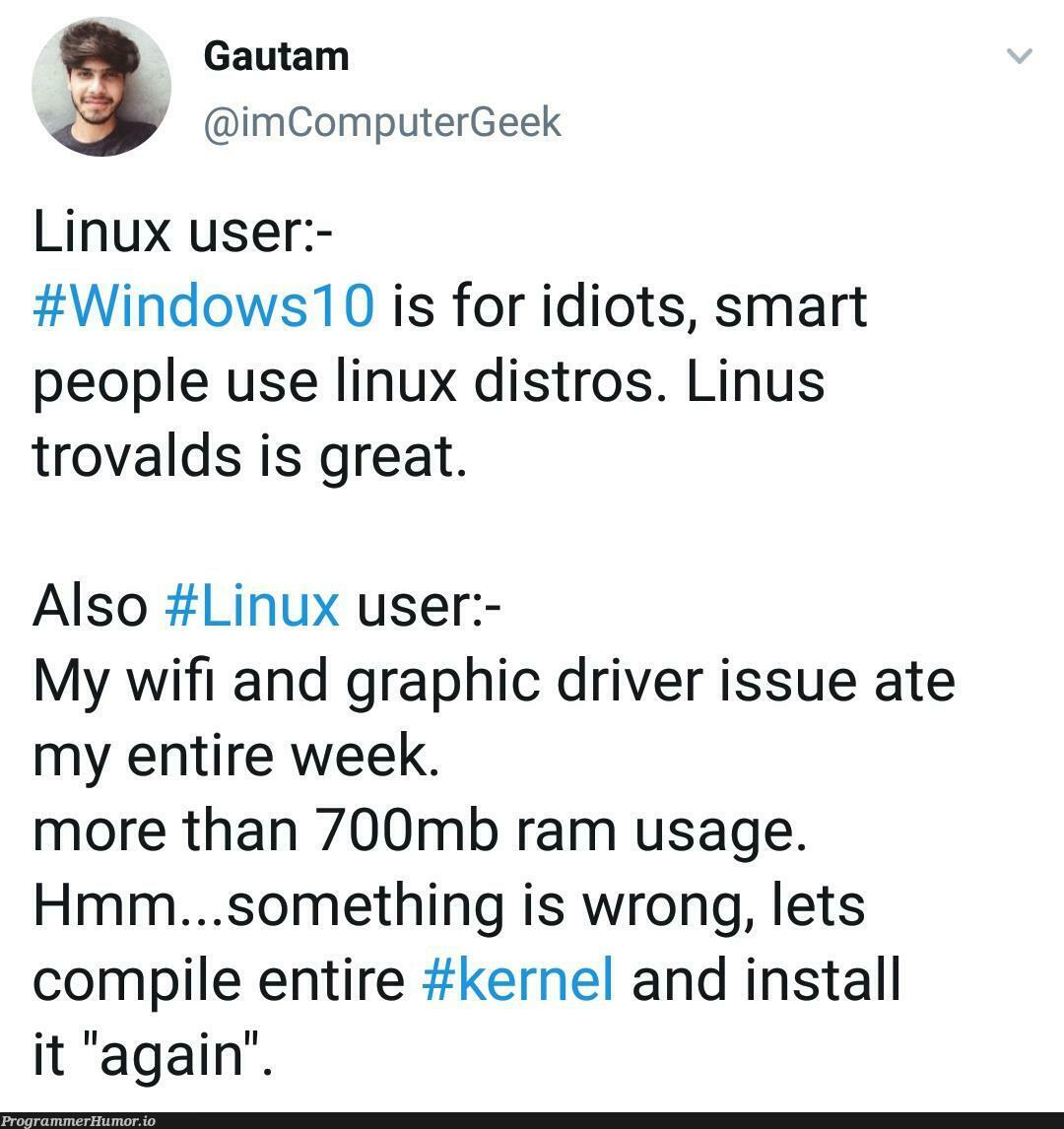 You decide... who is real idiot ;) | computer-memes, linux-memes, geek-memes, ux-memes, windows-memes, IT-memes, ide-memes, wifi-memes, kernel-memes, graph-memes | ProgrammerHumor.io