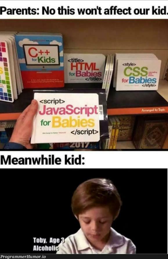 our kid is completly fine | ProgrammerHumor.io