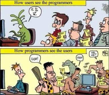 Programmers vs users! | programmer-memes, program-memes | ProgrammerHumor.io