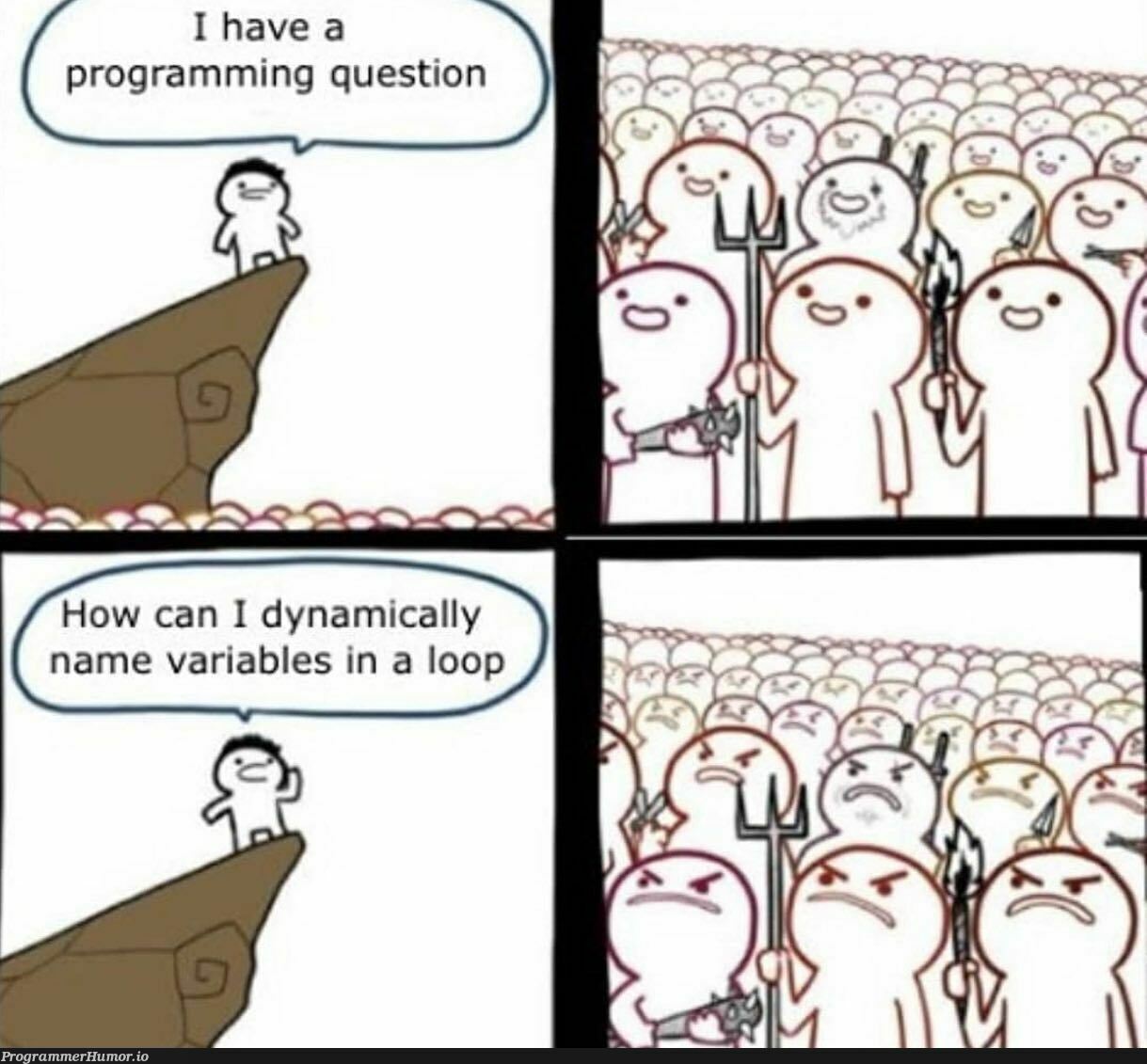 Loooopss | programming-memes, variables-memes, program-memes, oop-memes | ProgrammerHumor.io