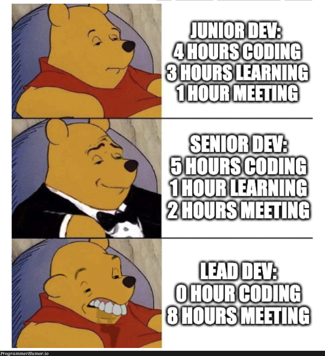 How much time do you have for coding? | coding-memes | ProgrammerHumor.io