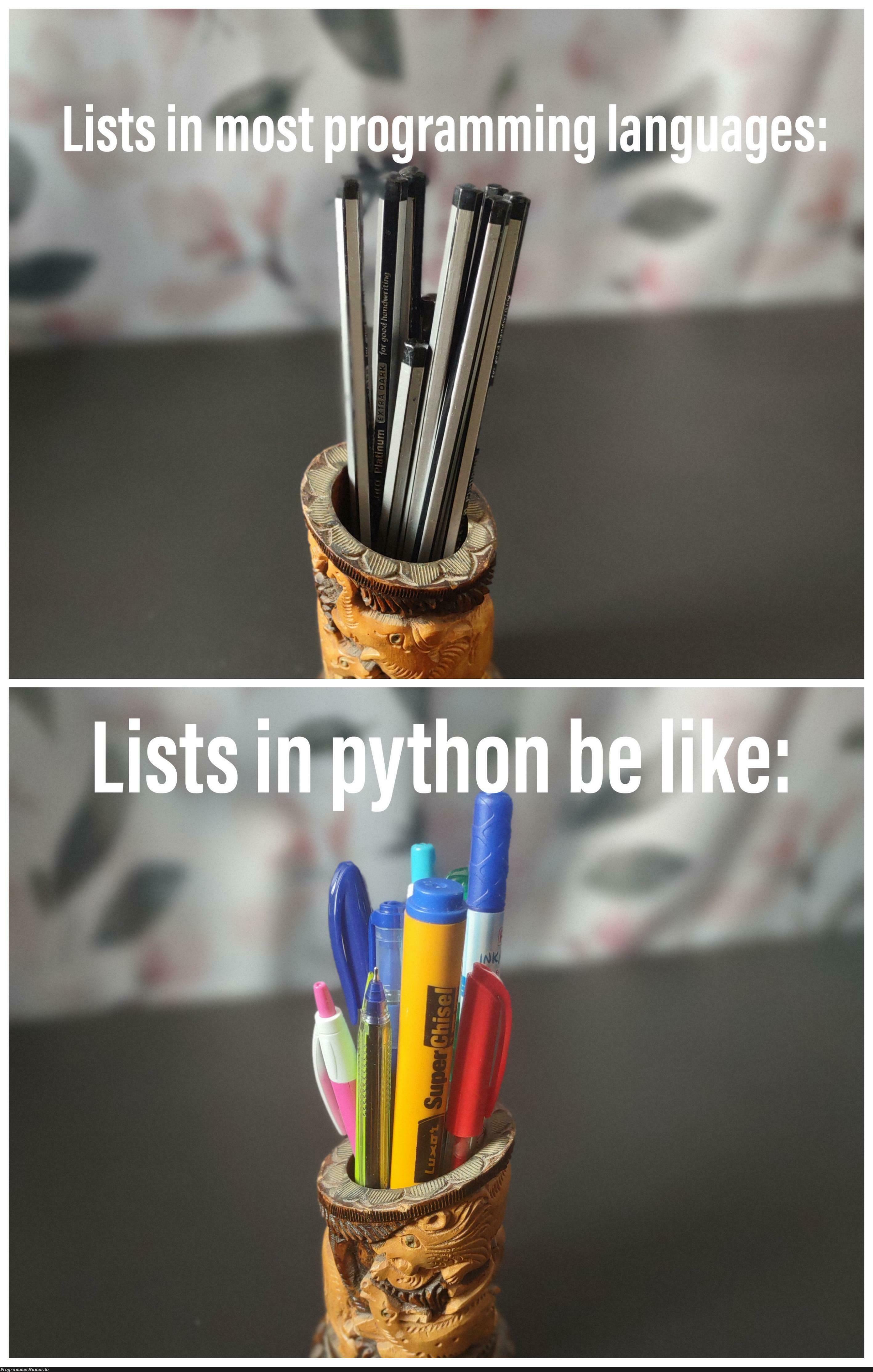 Going from python to other languages is a bit of a shock to newbies like me... | python-memes, language-memes | ProgrammerHumor.io