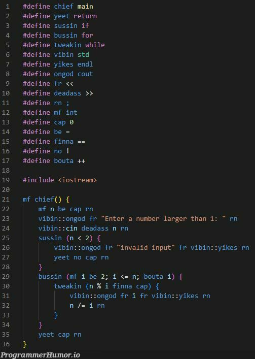What does this program do? | program-memes, ios-memes, c-memes | ProgrammerHumor.io