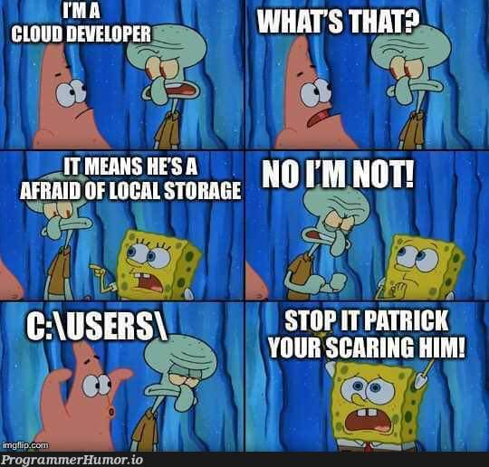 Every cloud developer | developer-memes, cloud-memes | ProgrammerHumor.io