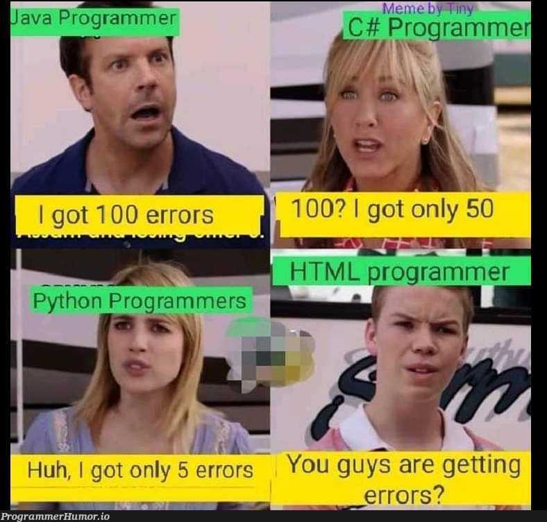 Errors :/ | errors-memes, error-memes | ProgrammerHumor.io